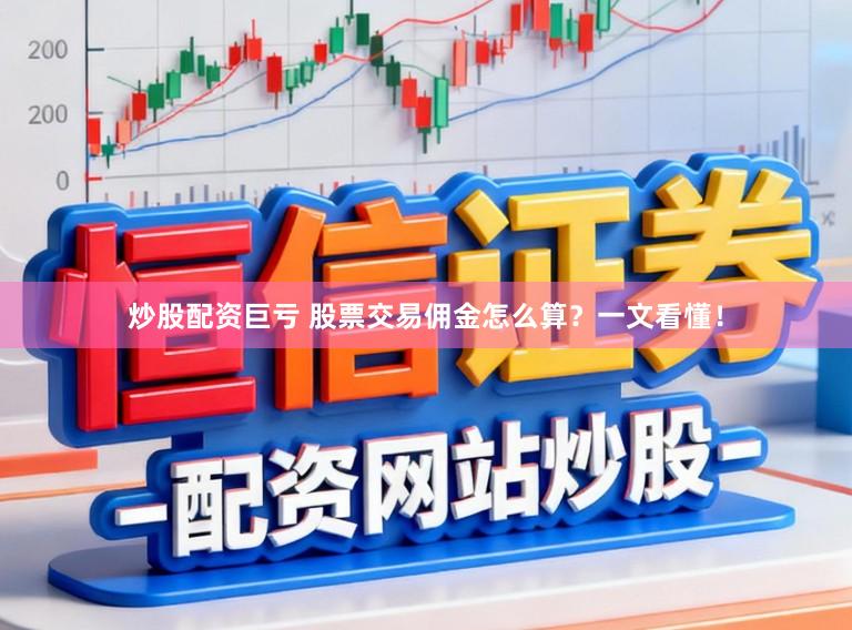 炒股配资巨亏 股票交易佣金怎么算？一文看懂！