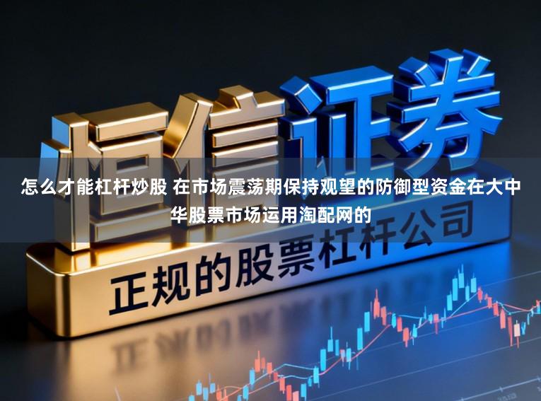 怎么才能杠杆炒股 在市场震荡期保持观望的防御型资金在大中华股票市场运用淘配网的