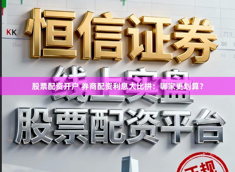 股票配资开户 券商配资利息大比拼：哪家更划算？