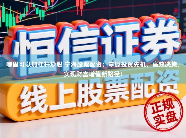 哪里可以加杠杆炒股 宁海股票配资：掌握投资先机，高效决策，实现财富增值新路径！
