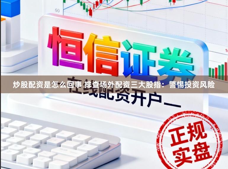 炒股配资是怎么回事 排查场外配资三大股指：警惕投资风险