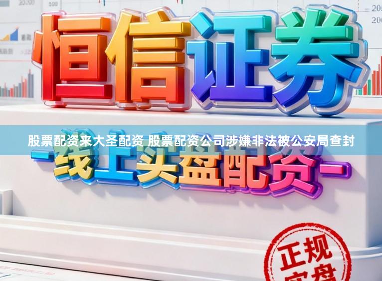 股票配资来大圣配资 股票配资公司涉嫌非法被公安局查封