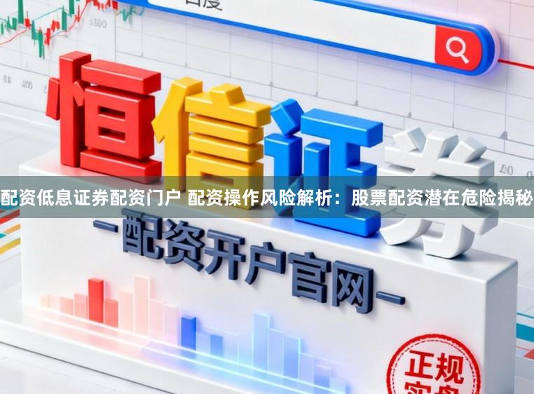 配资低息证券配资门户 配资操作风险解析：股票配资潜在危险揭秘