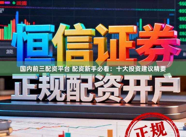 国内前三配资平台 配资新手必看：十大投资建议精要